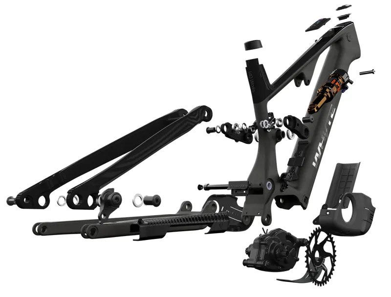 Whyte E-Lyte 140 Works Matt UD Carbon/Black-3